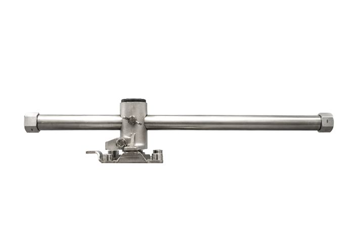 Abschließvorrichtung INTEC 30 F12/ZWF24-DN150schw 1.4408/1.4301/PE